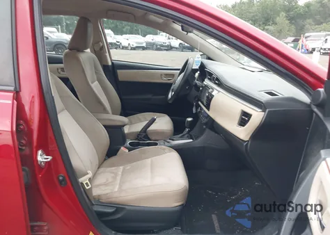 2015 Toyota Corolla Le из США, поврежденный, VIN 2T1BURHE3FC453397